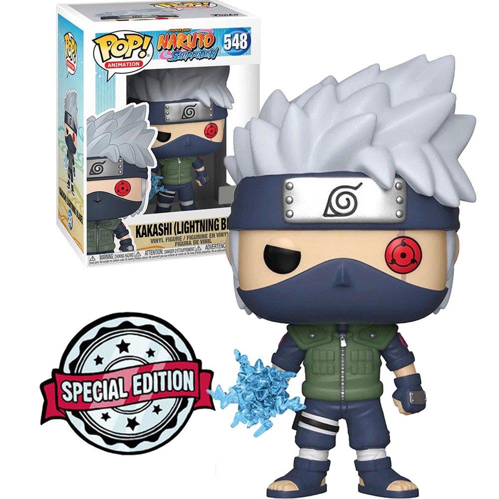 Funko Pop Animation Naruto Shippuden Exclusive - Kakashi 548 (lightning Blade)